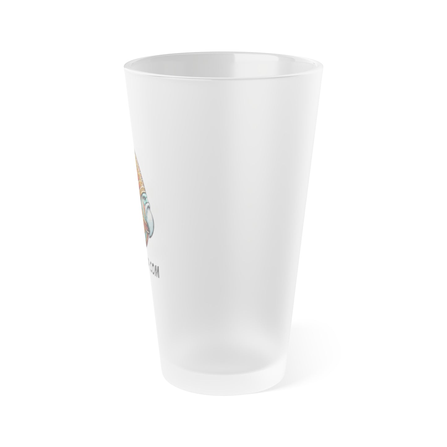 Frosted Sea Bishop Pint Glass, 16oz