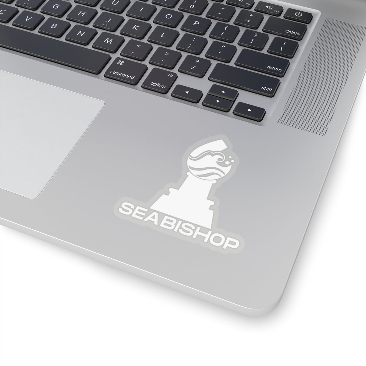 White Sea Bishop Logo 2x2 to 6x6
