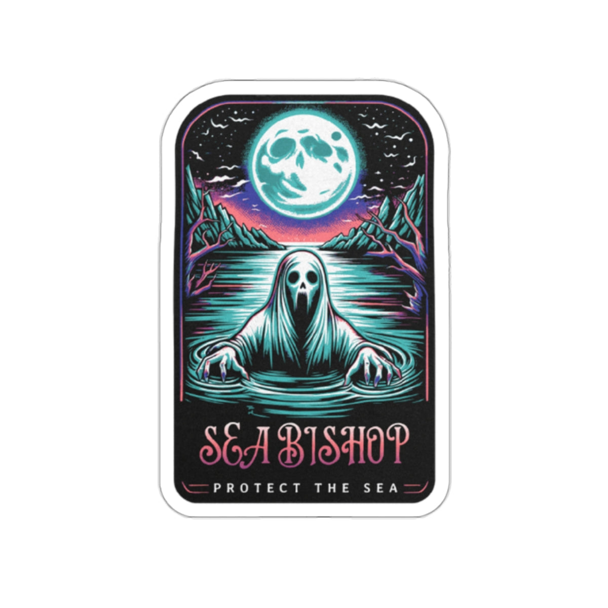 Sea Bishop Aqua Guardian Sticker