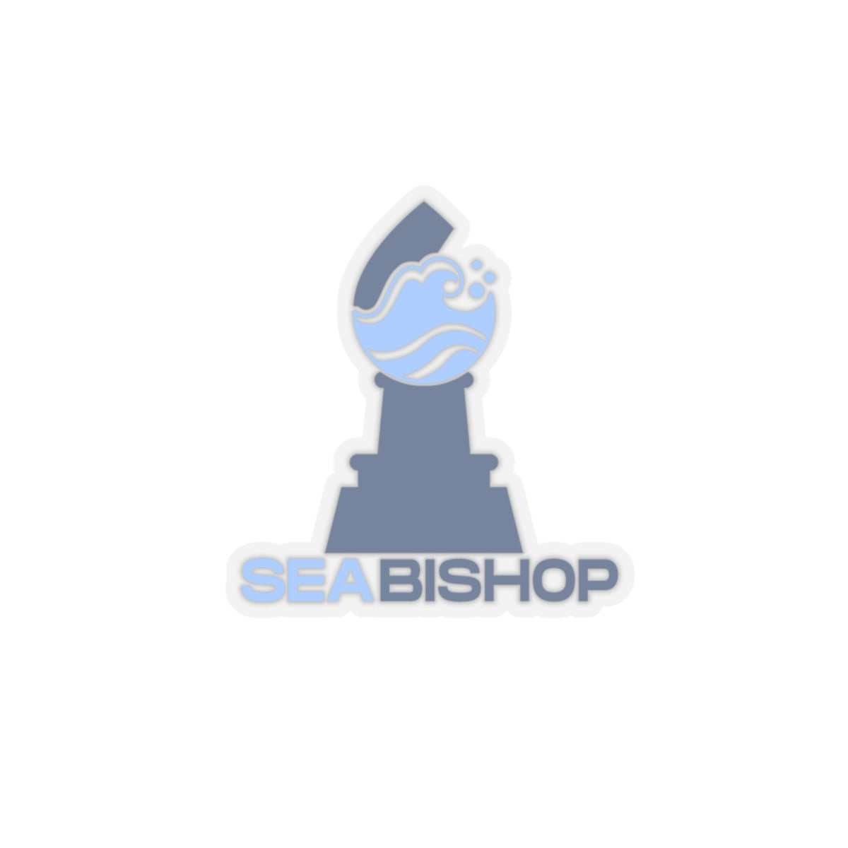 Old School Sea Bishop Logo 2x2 to 6x6