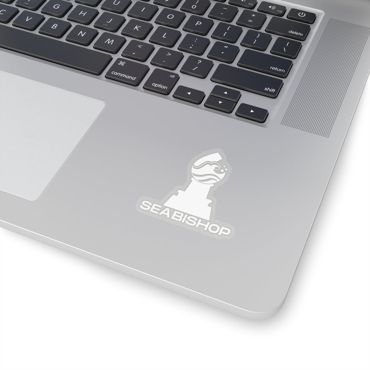 White Sea Bishop Logo 2x2 to 6x6