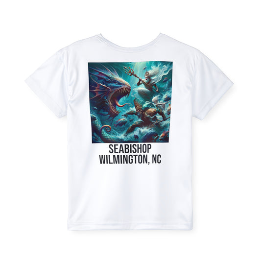 Poseidon and Sea bishop vs Leviathan Kid's T Shirt!