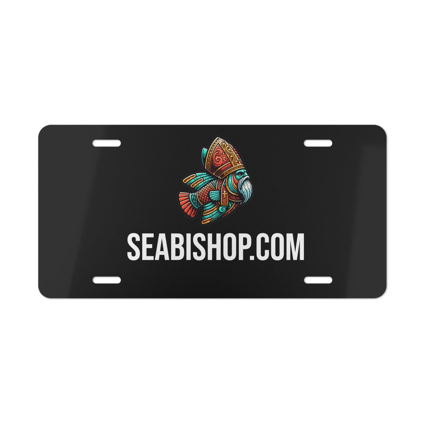 Sea Bishop Vanity Plate