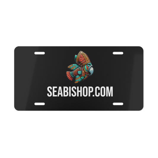 Sea Bishop Vanity Plate